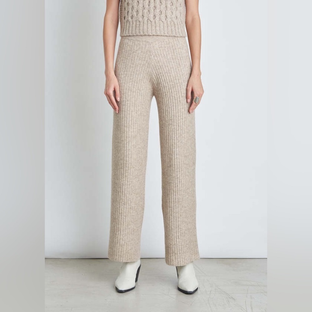 ELEVEN SIX | Leah Pant Baby Alpaca Merino Wool blend